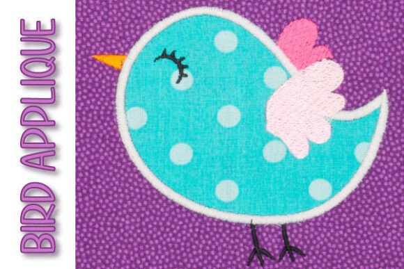 Bird Applique Embroidery Design Review