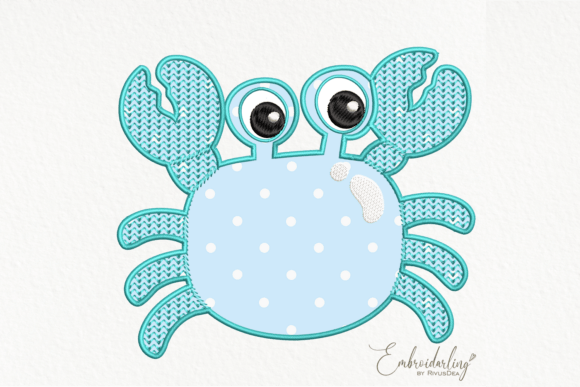 Crab Digital Embroidery Applique Review