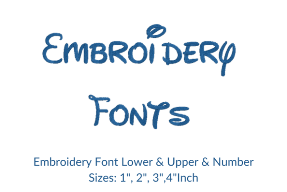 Embroidery Fonts Design Review for Boutique Sweatshirts