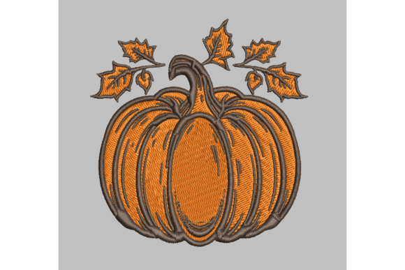 Fall Pumpkin Machine Embroidery Review