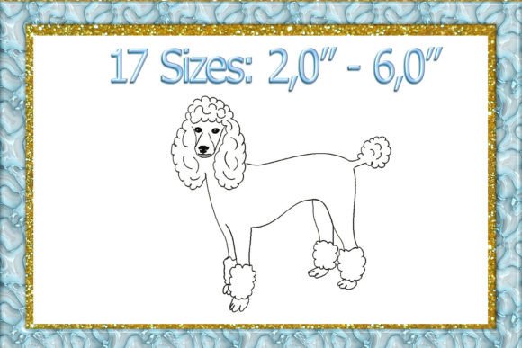 Poodle Silhouette Embroidery Review