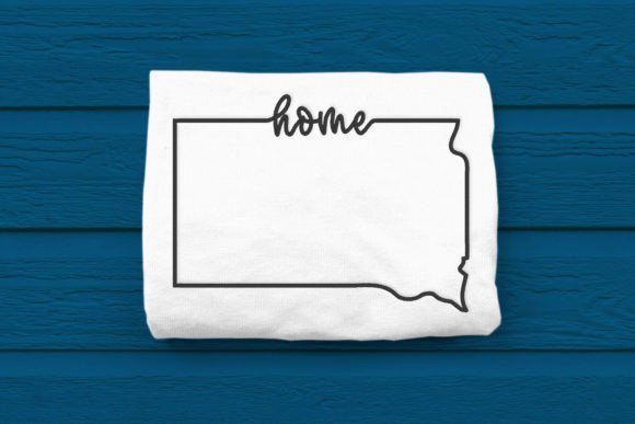 South Dakota Home State Outline Embroidery Review