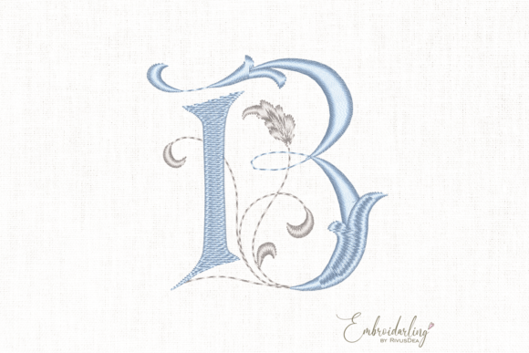 Vintage Floral B Embroidery Design Review