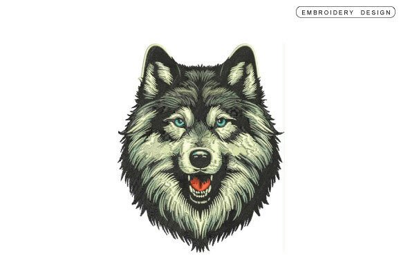 Wolf Embroidery Design Review for Seasonal Use